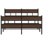 vidaXL Bettgestell ohne Matratze mit Kopf- und Fußteil 140x190 cm vidaXL Bettgestell ohne Matratze mit Kopf- und Fußteil 140x190 cm