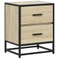 vidaXL Nachttische 2 Stk. Sonoma-Eiche 40x31x50 cm Holzwerkstoff vidaXL Nachttische 2 Stk. Sonoma-Eiche 40x31x50 cm Holzwerkstoff