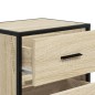 vidaXL Nachttische 2 Stk. Sonoma-Eiche 40x31x50 cm Holzwerkstoff vidaXL Nachttische 2 Stk. Sonoma-Eiche 40x31x50 cm Holzwerkstoff