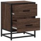 vidaXL Nachttisch Braun Eichen-Optik 40x31x50 cm Holzwerkstoff vidaXL Nachttisch Braun Eichen-Optik 40x31x50 cm Holzwerkstoff