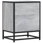 vidaXL Nachttisch Grau Sonoma 40x31x50 cm Holzwerkstoff vidaXL Nachttisch Grau Sonoma 40x31x50 cm Holzwerkstoff