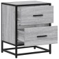vidaXL Nachttisch Grau Sonoma 40x31x50 cm Holzwerkstoff vidaXL Nachttisch Grau Sonoma 40x31x50 cm Holzwerkstoff
