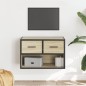 vidaXL TV-Schrank Sonoma-Eiche 60x31x39,5 cm Holzwerkstoff und Metall vidaXL TV-Schrank Sonoma-Eiche 60x31x39,5 cm Holzwerkstoff und Metall
