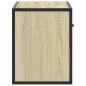 vidaXL TV-Schrank Sonoma-Eiche 60x31x39,5 cm Holzwerkstoff und Metall vidaXL TV-Schrank Sonoma-Eiche 60x31x39,5 cm Holzwerkstoff und Metall