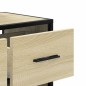 vidaXL TV-Schrank Sonoma-Eiche 60x31x39,5 cm Holzwerkstoff und Metall vidaXL TV-Schrank Sonoma-Eiche 60x31x39,5 cm Holzwerkstoff und Metall