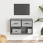 vidaXL TV-Schrank Grau Sonoma 60x31x39,5 cm Holzwerkstoff und Metall vidaXL TV-Schrank Grau Sonoma 60x31x39,5 cm Holzwerkstoff und Metall