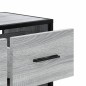 vidaXL TV-Schrank Grau Sonoma 60x31x39,5 cm Holzwerkstoff und Metall vidaXL TV-Schrank Grau Sonoma 60x31x39,5 cm Holzwerkstoff und Metall
