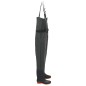 vidaXL Wathose mit Stiefeln und Gürtel Dunkelgrün Größe 39 vidaXL Wathose mit Stiefeln und Gürtel Dunkelgrün Größe 39