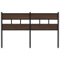vidaXL Kopfteil Braun Eichen-Optik 135 cm Stahl und Holzwerkstoff vidaXL Kopfteil Braun Eichen-Optik 135 cm Stahl und Holzwerkstoff
