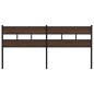 vidaXL Kopfteil Braun Eichen-Optik 190 cm Stahl und Holzwerkstoff vidaXL Kopfteil Braun Eichen-Optik 190 cm Stahl und Holzwerkstoff
