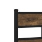 vidaXL Bettgestell ohne Matratze mit Kopfteil Sonoma-Eiche 100x200 cm vidaXL Bettgestell ohne Matratze mit Kopfteil Sonoma-Eiche 100x200 cm