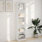 vidaXL Bücherregal Weiß 40x24x176 cm Holzwerkstoff vidaXL Bücherregal Weiß 40x24x176 cm Holzwerkstoff