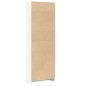 vidaXL Bücherregal Weiß 60x24x176 cm Holzwerkstoff