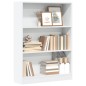 vidaXL Bücherregal Weiß 80x24x109 cm Holzwerkstoff vidaXL Bücherregal Weiß 80x24x109 cm Holzwerkstoff