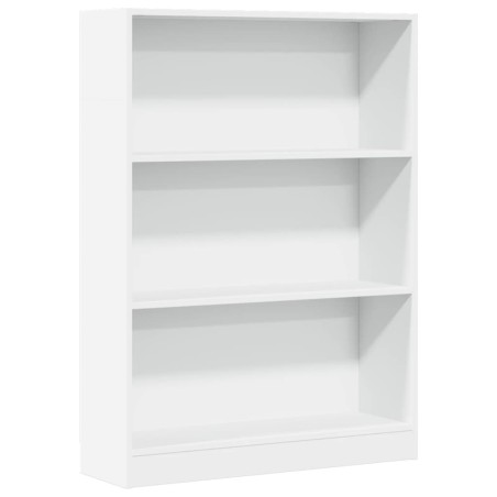 vidaXL Bücherregal Weiß 80x24x109 cm Holzwerkstoff