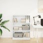 vidaXL Bücherregal Weiß 80x24x109 cm Holzwerkstoff vidaXL Bücherregal Weiß 80x24x109 cm Holzwerkstoff