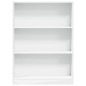 vidaXL Bücherregal Weiß 80x24x109 cm Holzwerkstoff vidaXL Bücherregal Weiß 80x24x109 cm Holzwerkstoff