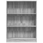 vidaXL Bücherregal Grau Sonoma 80x24x109 cm Holzwerkstoff vidaXL Bücherregal Grau Sonoma 80x24x109 cm Holzwerkstoff