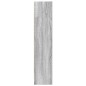 vidaXL Bücherregal Grau Sonoma 80x24x109 cm Holzwerkstoff vidaXL Bücherregal Grau Sonoma 80x24x109 cm Holzwerkstoff