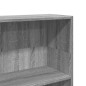 vidaXL Bücherregal Grau Sonoma 80x24x109 cm Holzwerkstoff vidaXL Bücherregal Grau Sonoma 80x24x109 cm Holzwerkstoff