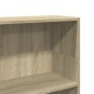 vidaXL Bücherregal Sonoma-Eiche 80x24x109 cm Holzwerkstoff vidaXL Bücherregal Sonoma-Eiche 80x24x109 cm Holzwerkstoff