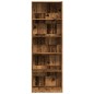 vidaXL Bücherregal Altholz-Optik 60x24x176 cm Holzwerkstoff vidaXL Bücherregal Altholz-Optik 60x24x176 cm Holzwerkstoff
