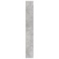 vidaXL Bücherregal Betongrau 80x24x176 cm Holzwerkstoff vidaXL Bücherregal Betongrau 80x24x176 cm Holzwerkstoff