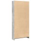 vidaXL Bücherregal Betongrau 80x24x176 cm Holzwerkstoff vidaXL Bücherregal Betongrau 80x24x176 cm Holzwerkstoff