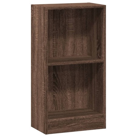 vidaXL Bücherregal Braun Eichen-Optik 40x24x76 cm Holzwerkstoff