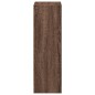 vidaXL Bücherregal Braun Eichen-Optik 40x24x76 cm Holzwerkstoff vidaXL Bücherregal Braun Eichen-Optik 40x24x76 cm Holzwerkstoff
