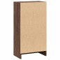 vidaXL Bücherregal Braun Eichen-Optik 40x24x76 cm Holzwerkstoff vidaXL Bücherregal Braun Eichen-Optik 40x24x76 cm Holzwerkstoff