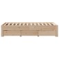 vidaXL Massivholzbett ohne Matratze mit Schubladen 90x200 cm vidaXL Massivholzbett ohne Matratze mit Schubladen 90x200 cm