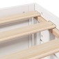 vidaXL Massivholzbett ohne Matratze mit Schubladen Weiß 90x190 cm vidaXL Massivholzbett ohne Matratze mit Schubladen Weiß 90x190 cm