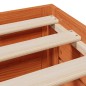 vidaXL Massivholzbett ohne Matratze mit Schubladen Braun 140x190 cm vidaXL Massivholzbett ohne Matratze mit Schubladen Braun 140x190 cm