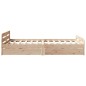 vidaXL Massivholzbett ohne Matratze 120x200 cm Kiefernholz vidaXL Massivholzbett ohne Matratze 120x200 cm Kiefernholz