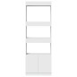 vidaXL Highboard Weiß 63x33x180 cm Holzwerkstoff vidaXL Highboard Weiß 63x33x180 cm Holzwerkstoff