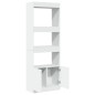 vidaXL Highboard Weiß 63x33x180 cm Holzwerkstoff vidaXL Highboard Weiß 63x33x180 cm Holzwerkstoff