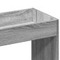 vidaXL Highboard Grau Sonoma 92x33x140 cm Holzwerkstoff vidaXL Highboard Grau Sonoma 92x33x140 cm Holzwerkstoff