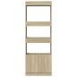 vidaXL Highboard 63x33x180 cm Sonoma-Eiche Holzwerkstoff vidaXL Highboard 63x33x180 cm Sonoma-Eiche Holzwerkstoff