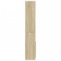 vidaXL Highboard 63x33x180 cm Sonoma-Eiche Holzwerkstoff vidaXL Highboard 63x33x180 cm Sonoma-Eiche Holzwerkstoff