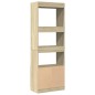 vidaXL Highboard 63x33x180 cm Sonoma-Eiche Holzwerkstoff vidaXL Highboard 63x33x180 cm Sonoma-Eiche Holzwerkstoff