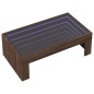 vidaXL Couchtisch mit Infinity-LED Braun Eichen-Optik 90x50x30 cm vidaXL Couchtisch mit Infinity-LED Braun Eichen-Optik 90x50x30 cm