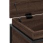 vidaXL Aufbewahrungsbox mit Deckel Eichen-Optik 80x40x51,5 cm