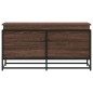 vidaXL Aufbewahrungsbox mit Deckel Eichen-Optik 100x40x51,5 cm vidaXL Aufbewahrungsbox mit Deckel Eichen-Optik 100x40x51,5 cm