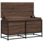 vidaXL Aufbewahrungsbox mit Deckel Eichen-Optik 100x40x51,5 cm vidaXL Aufbewahrungsbox mit Deckel Eichen-Optik 100x40x51,5 cm