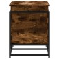 vidaXL Aufbewahrungsbox mit Deckel Räuchereiche 80x40x51,5 cm vidaXL Aufbewahrungsbox mit Deckel Räuchereiche 80x40x51,5 cm