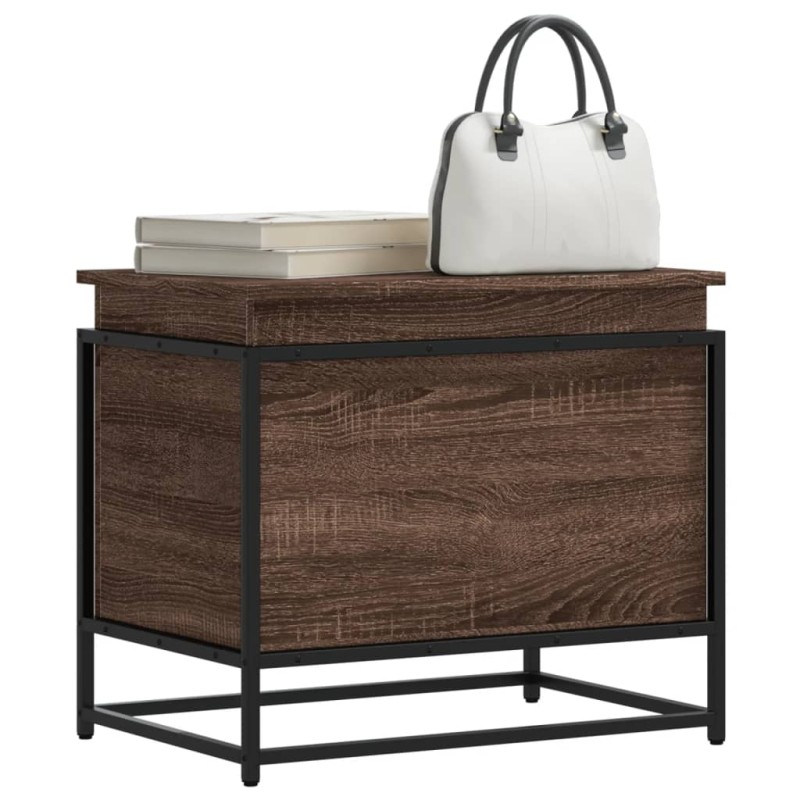 vidaXL Aufbewahrungsbox mit Deckel Eichen-Optik 60x40x51,5 cm vidaXL Aufbewahrungsbox mit Deckel Eichen-Optik 60x40x51,5 cm