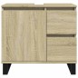 vidaXL Badschrank Sonoma-Eiche 65x33x60 cm Holzwerkstoff vidaXL Badschrank Sonoma-Eiche 65x33x60 cm Holzwerkstoff