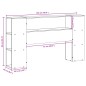 vidaXL Kopfteil mit Stauraum Wachsbraun 120 cm Massivholz Kiefer vidaXL Kopfteil mit Stauraum Wachsbraun 120 cm Massivholz Kiefer