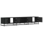 vidaXL TV-Schrank Schwarz 210x35x41 cm Holzwerkstoff vidaXL TV-Schrank Schwarz 210x35x41 cm Holzwerkstoff